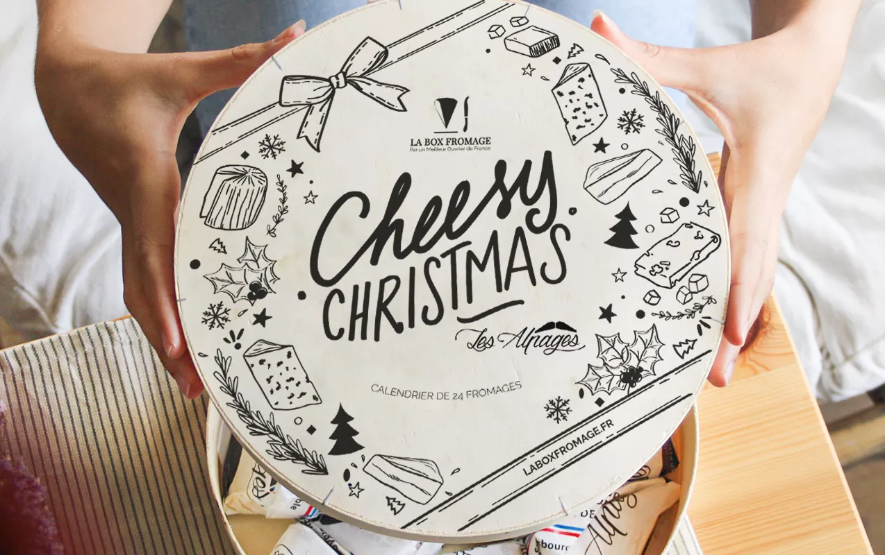 Calendrier de l'Avent 24 fromages : Cheesy Christmas 2023