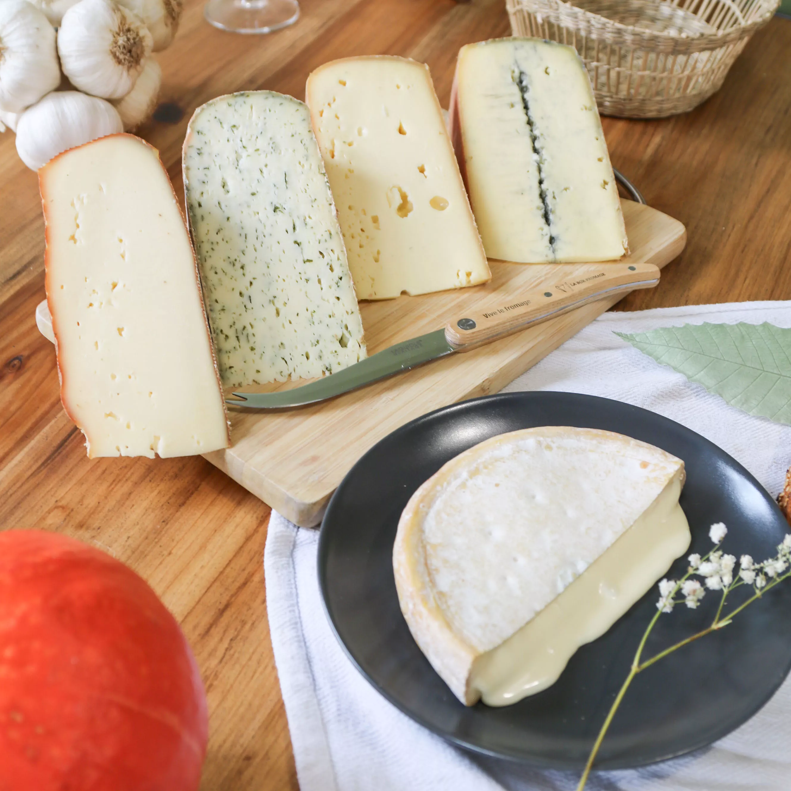 raclette à l'ail des ours