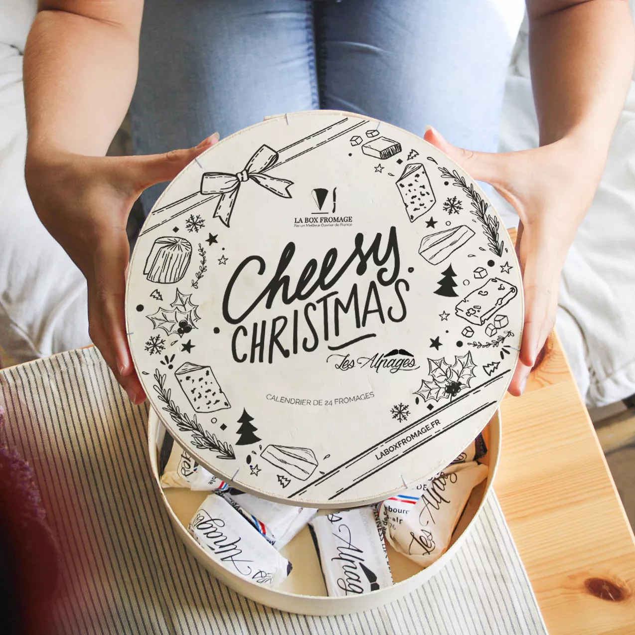 calendrier de l'avent de fromages